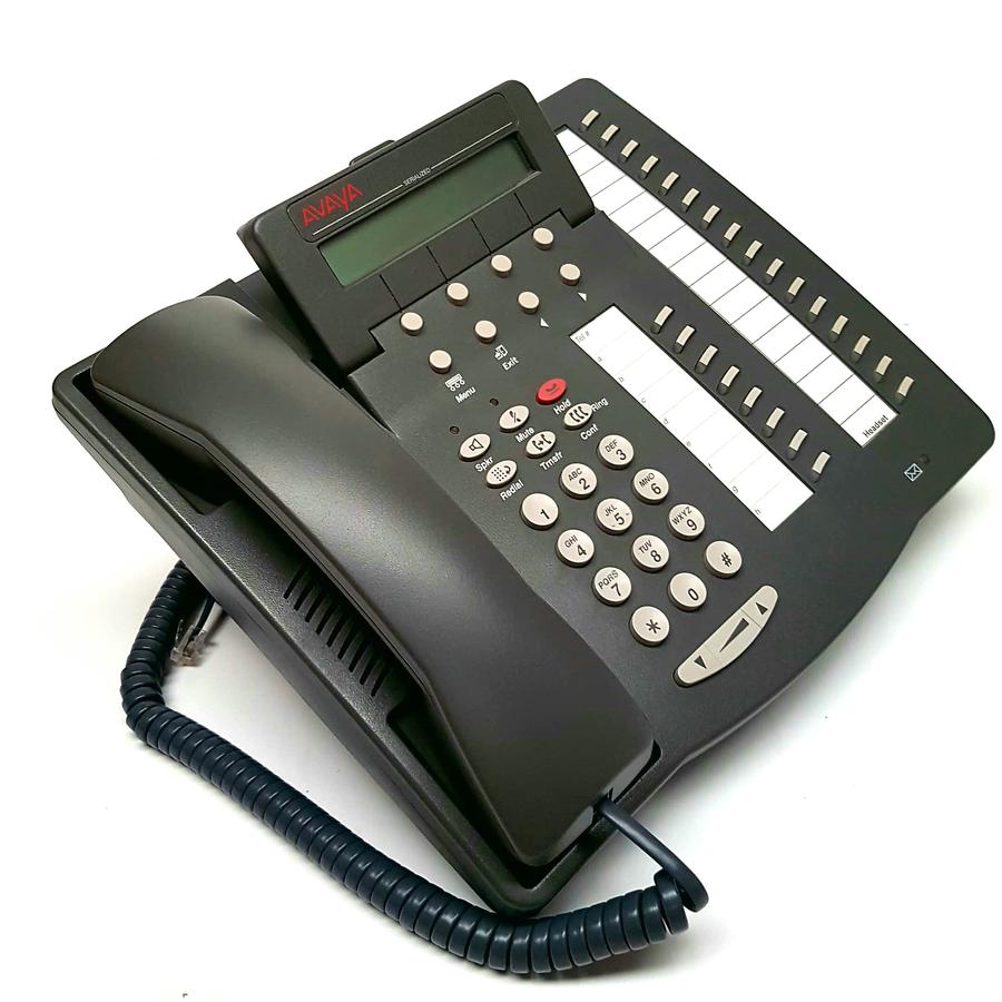 Avaya 6408D Digital Grey Telephone w/ Base 